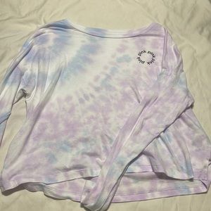 PINK cropped Longsleeve